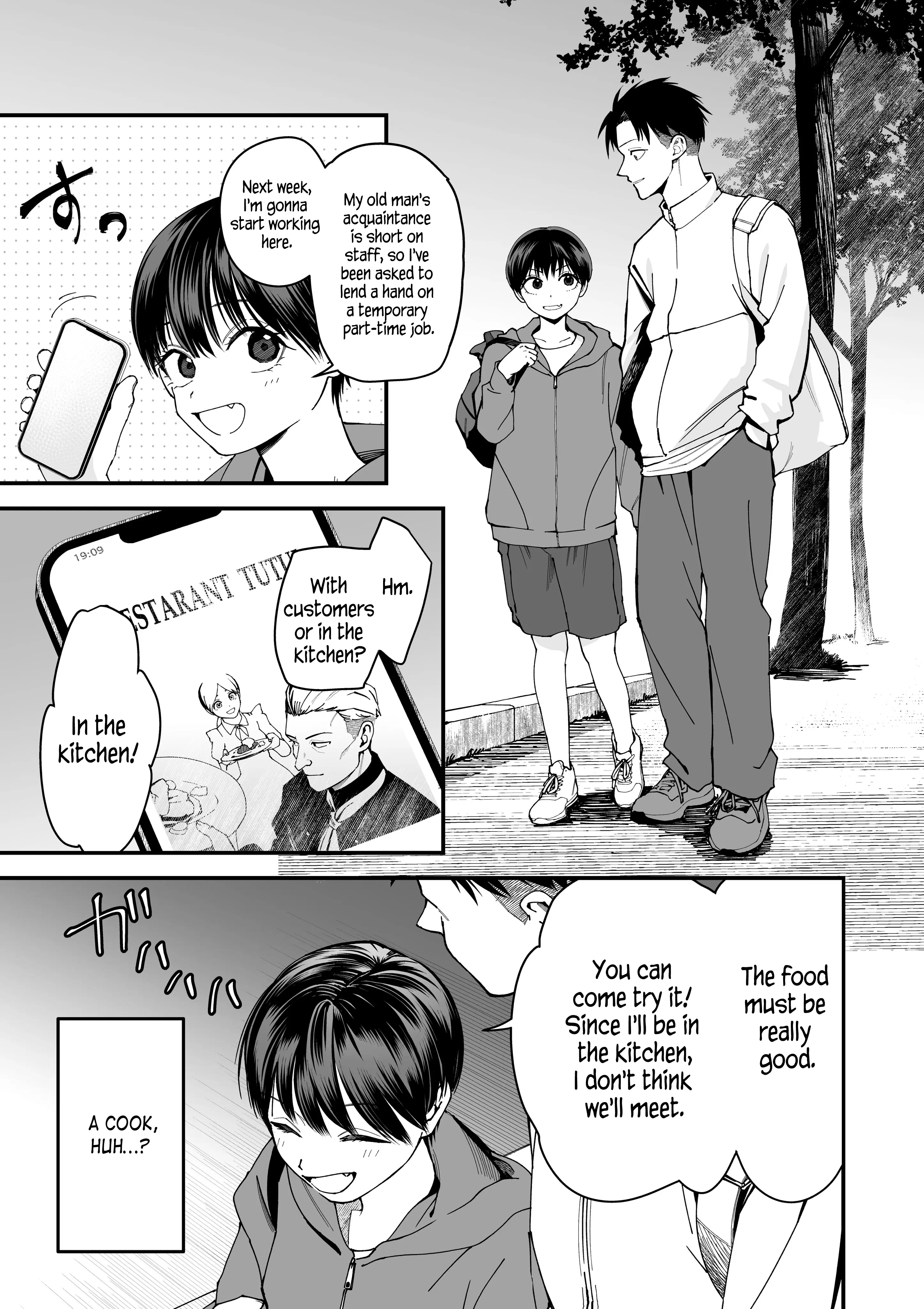 Takou No Boyish Kanojo - Chapter 6: My Boyish Girlfriend's Work Uniform Is Pretty Damn Cute