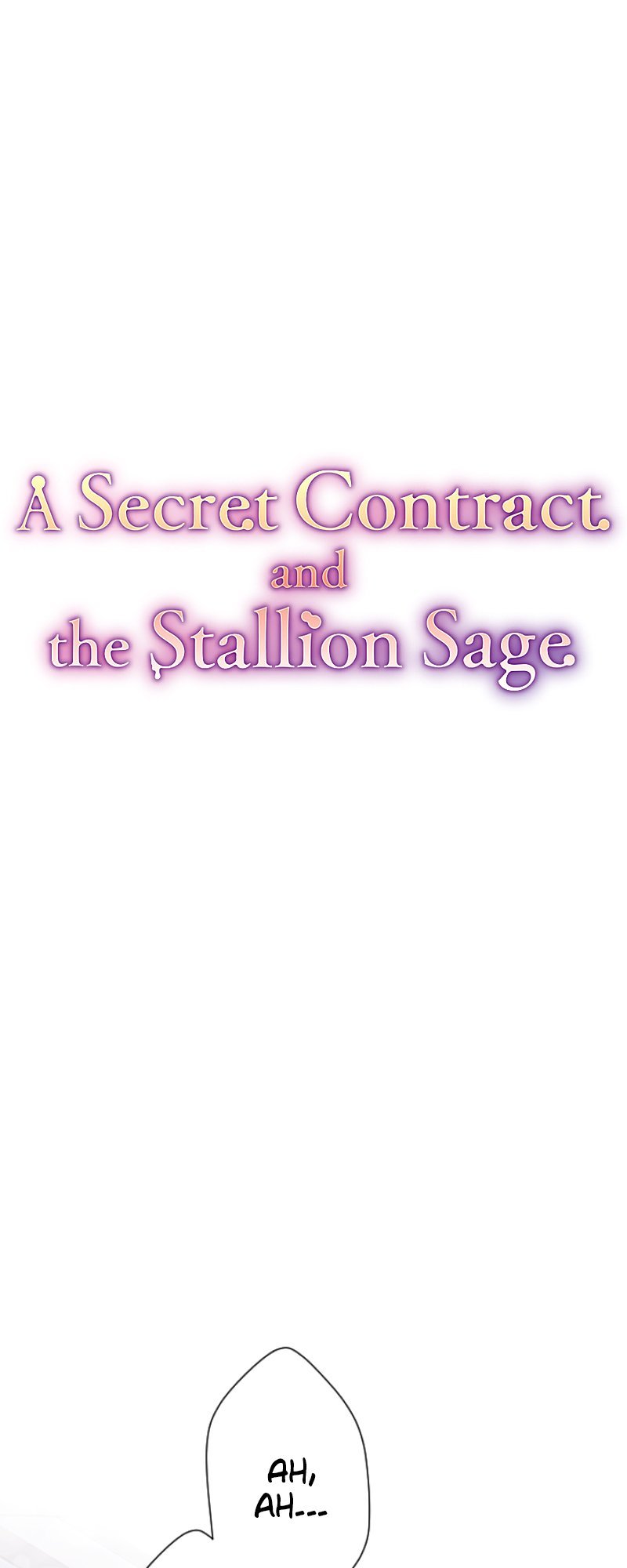 A Secret Contract And The Stallion Sage - Chapter 49