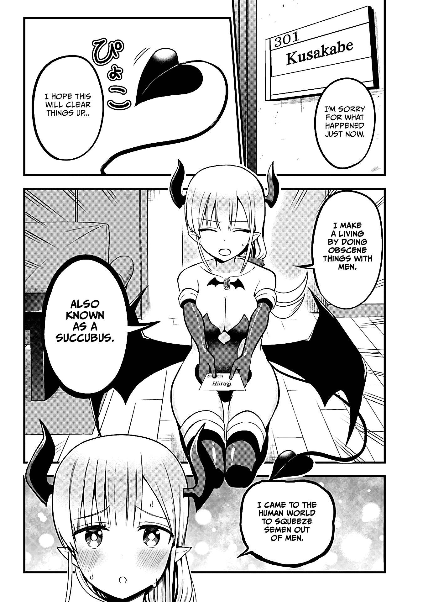 The Serious Succubus Hiragi-San - Chapter 1