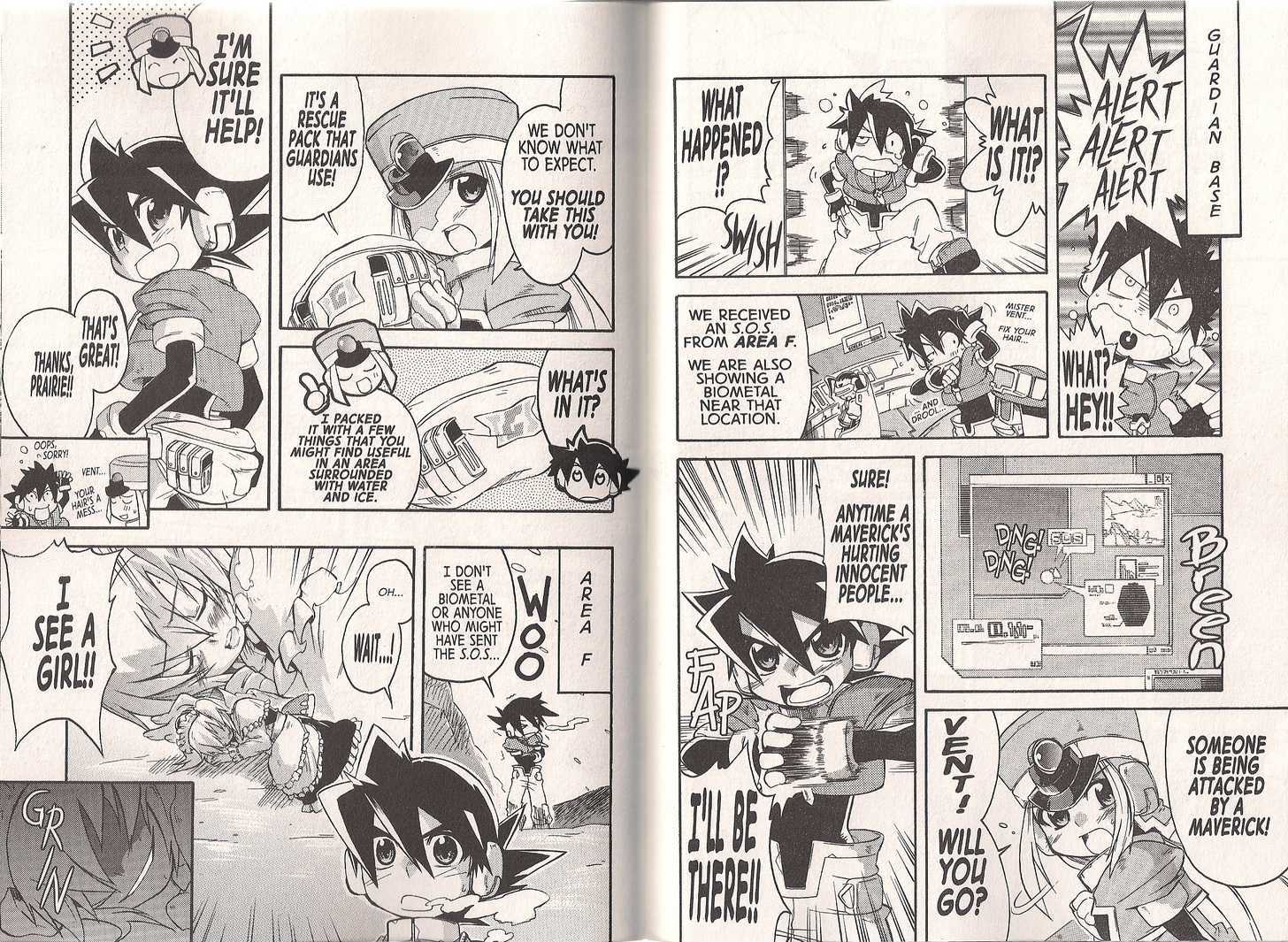 Rockman Zx - Vol.01 Chapter 6 : A Challenge From The Sea