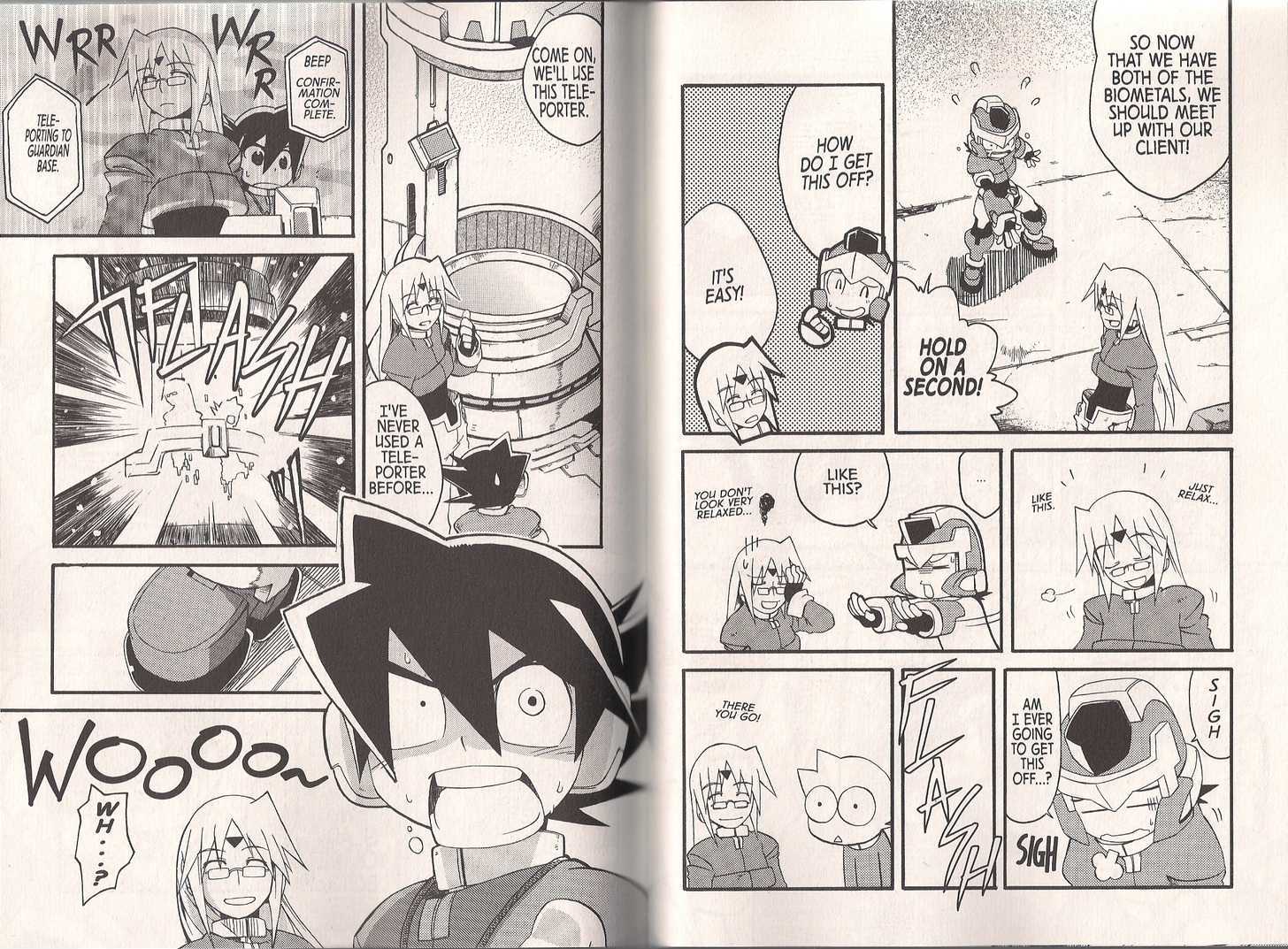 Rockman Zx - Vol.01 Chapter 3 : The Secret Of The Guardians