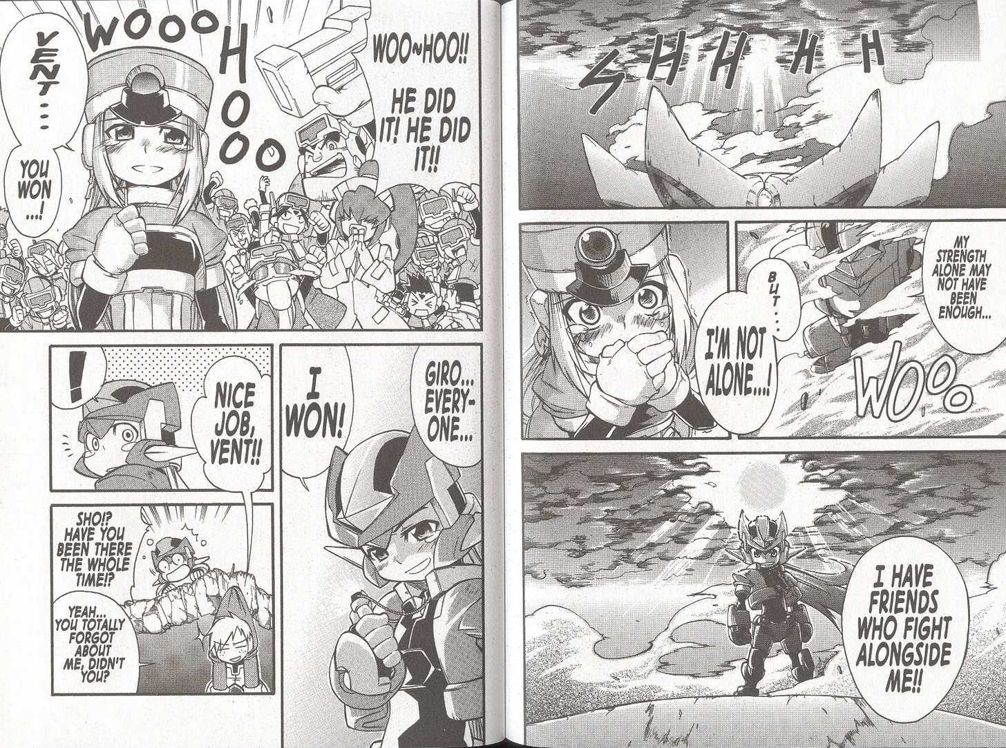 Rockman Zx - Vol.2 Chapter 7 : Final Chapter - The Light Of Courage