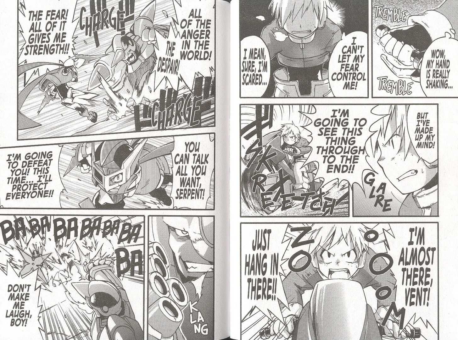 Rockman Zx - Vol.2 Chapter 6 : Face Off! Mega Man Vs. Mega Man!!