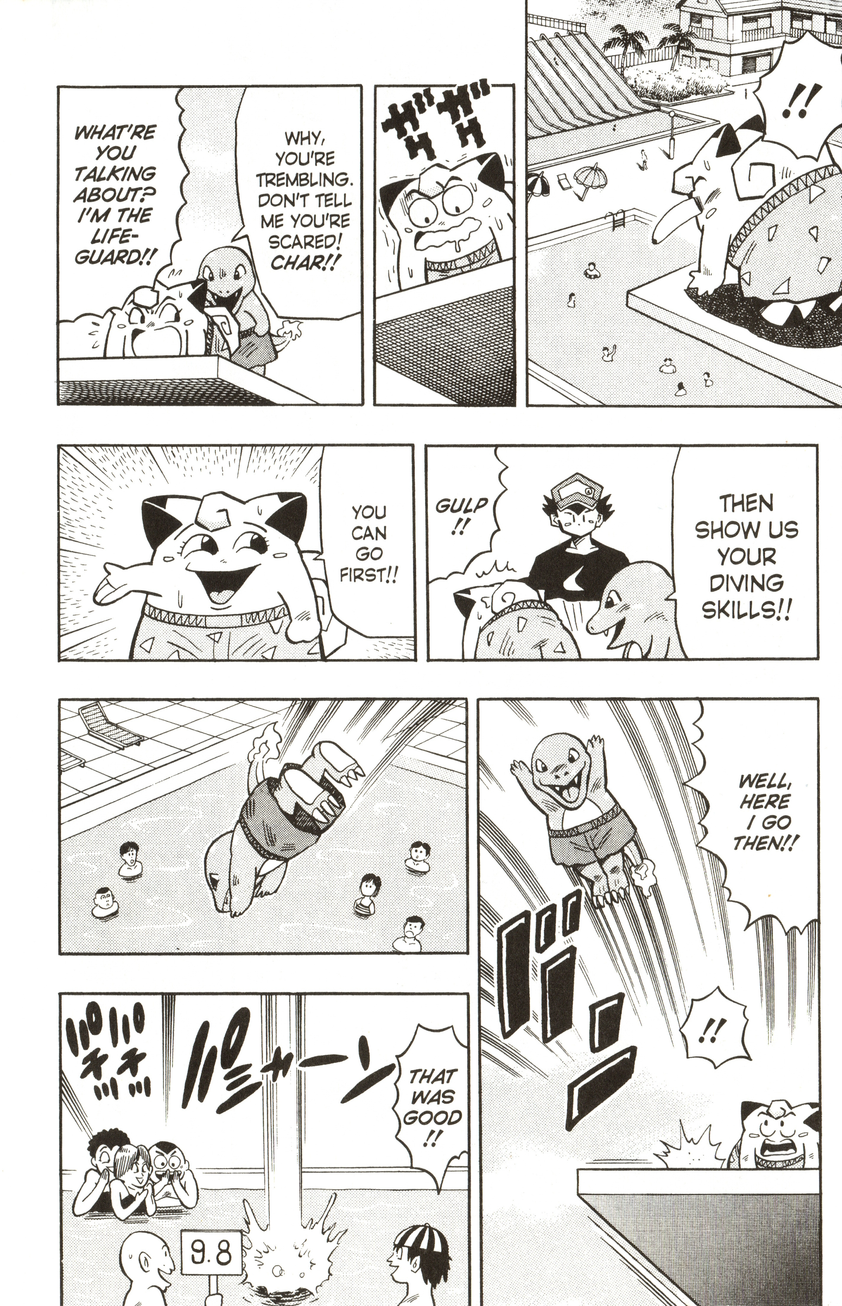 Pokémon - Vol.3 Chapter 22: Part-Time Job At The Swimming Pool!!