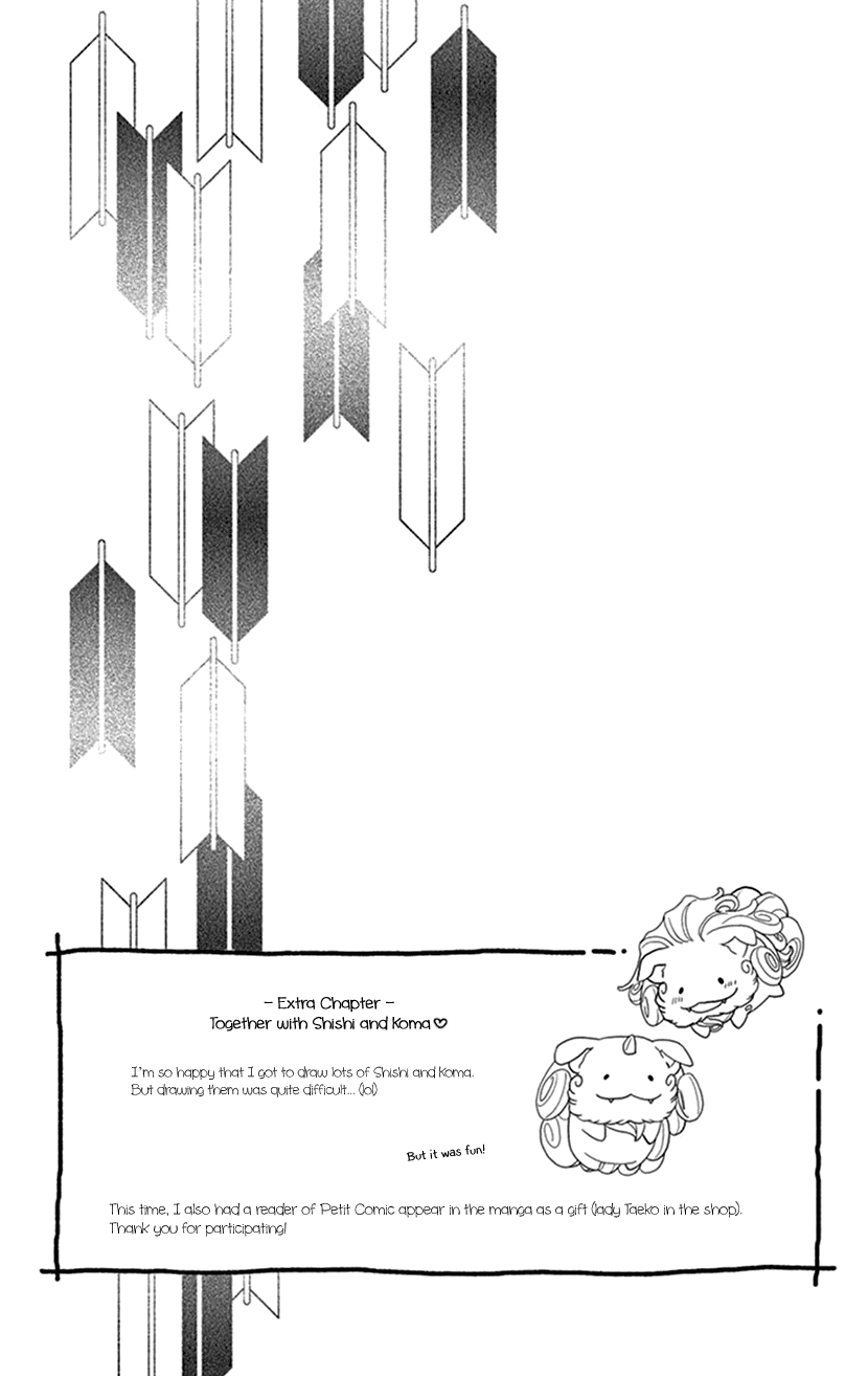 Mitsuyokon - Tsukumogami No Yomegoryou - Chapter 29.5: Extra - Together With Shishi And Koma