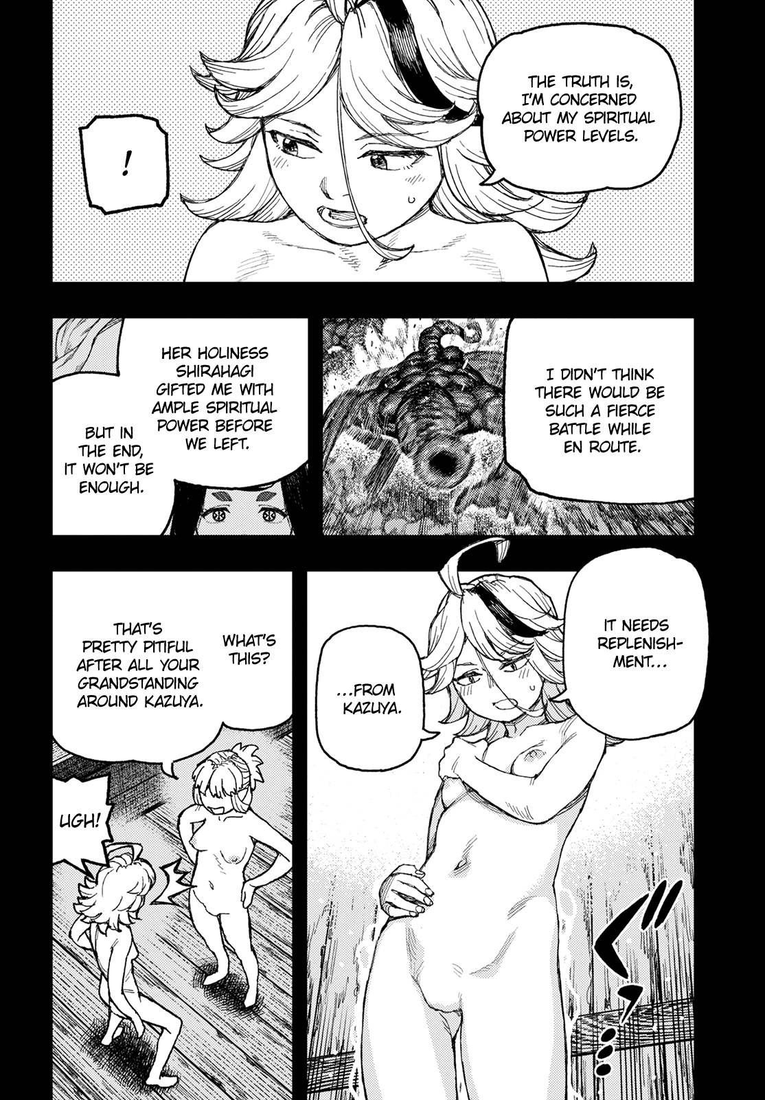 Tsugumomo - Chapter 148.1: Shirane's Feelings (Lewd Edit)