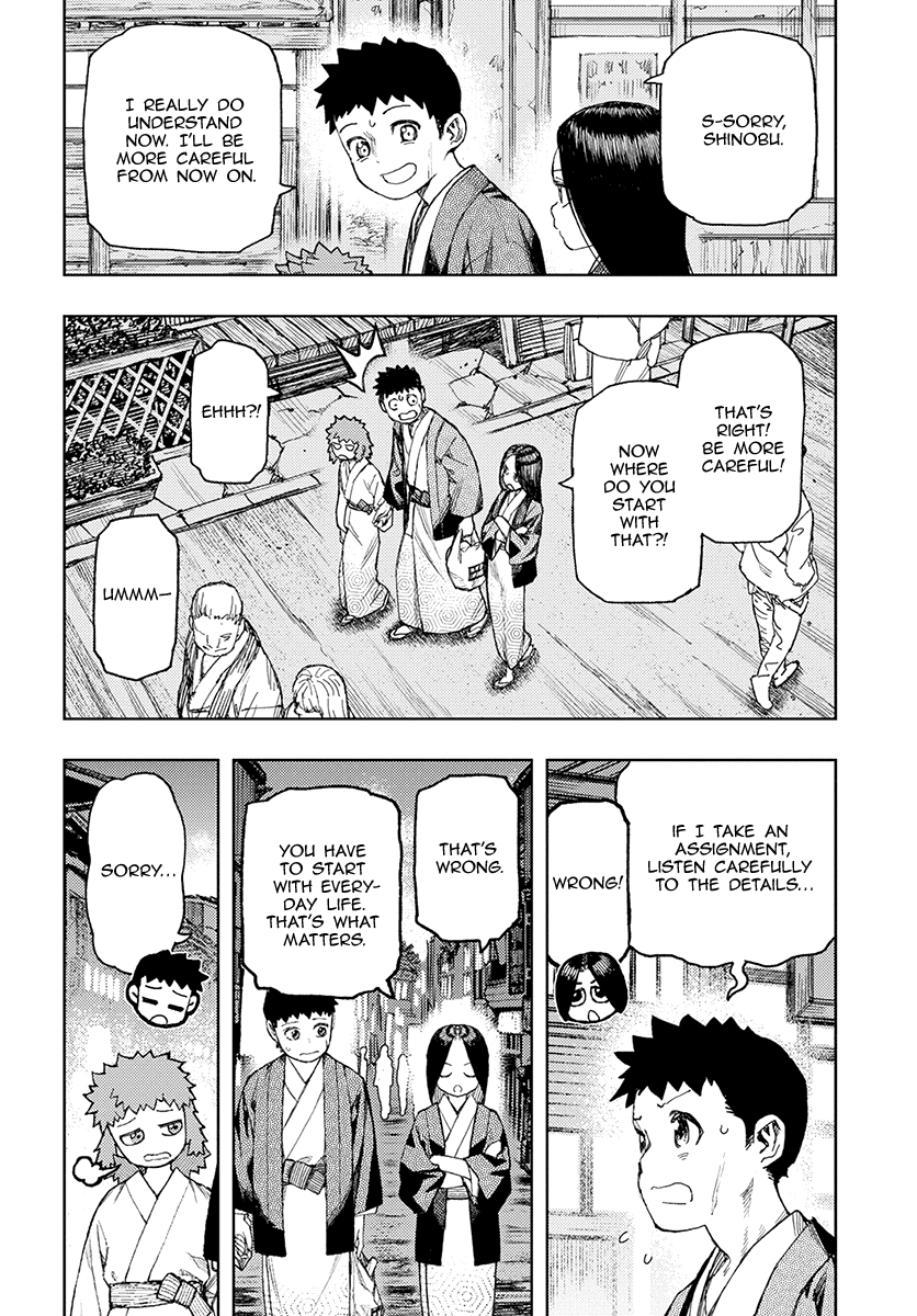 Tsugumomo - Chapter 128: Moody Shinobu