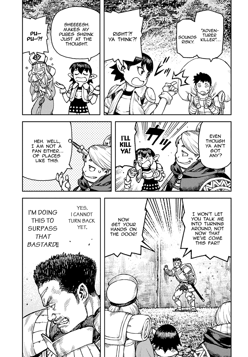 Tsugumomo - Chapter 116: Wall Dungeon Minadonari