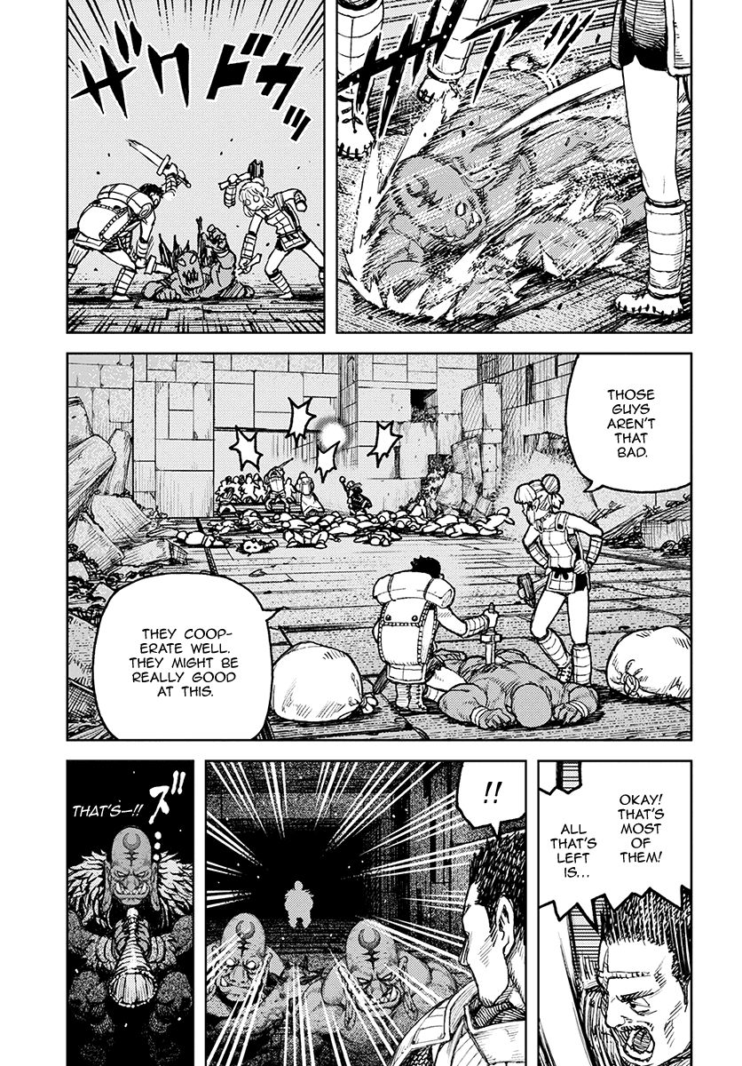 Tsugumomo - Chapter 116: Wall Dungeon Minadonari