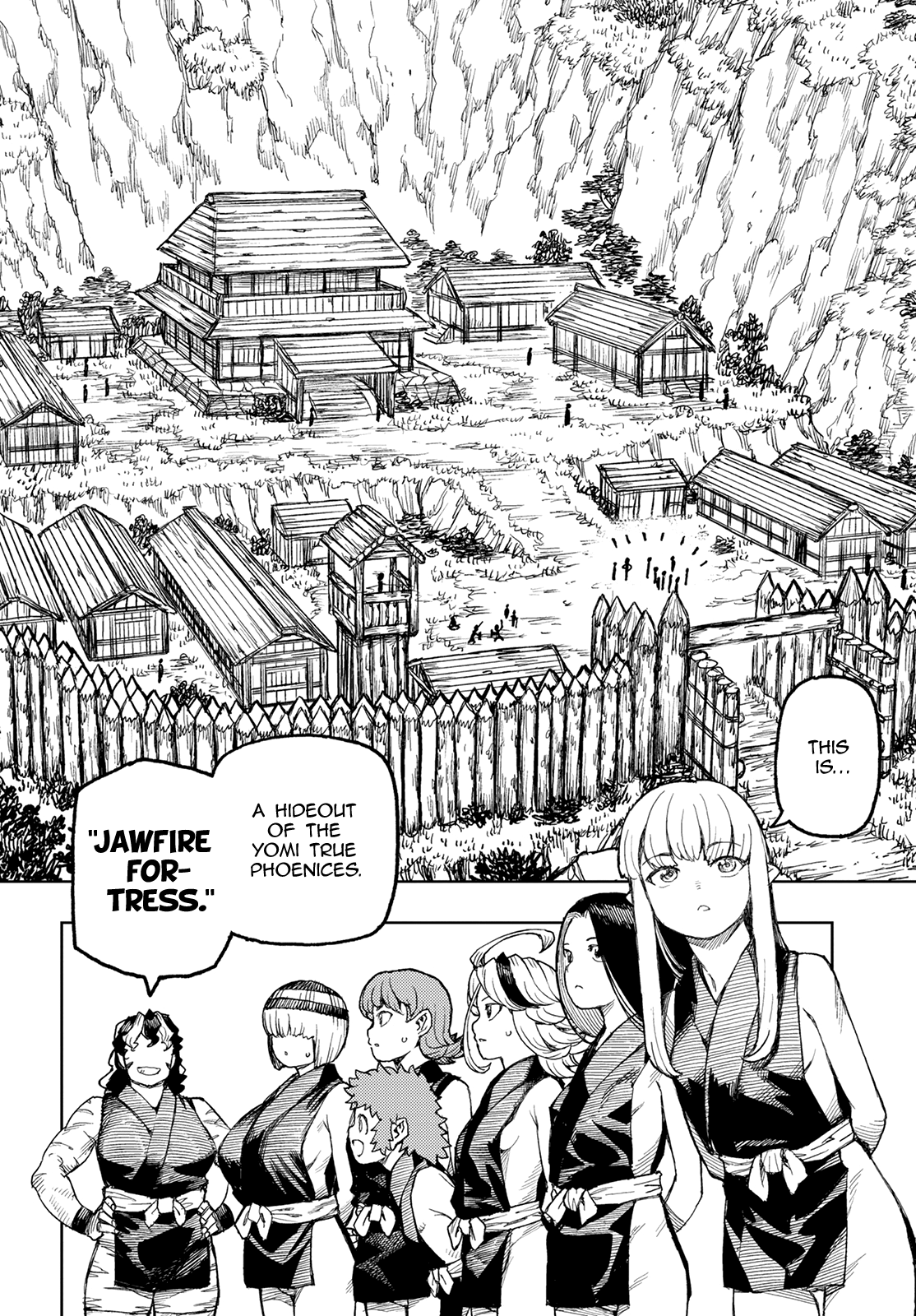 Tsugumomo - Chapter 143: Jawfire Fortress