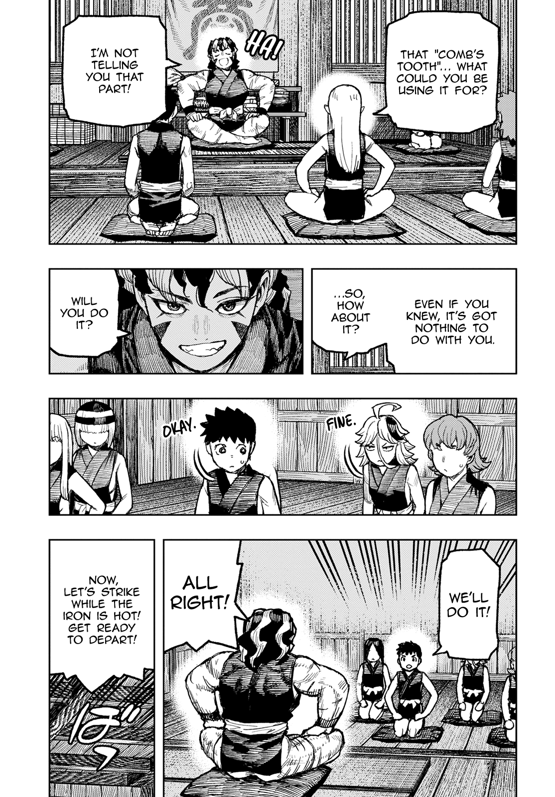 Tsugumomo - Chapter 143: Jawfire Fortress