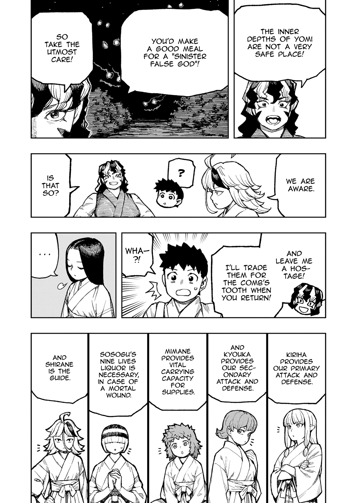 Tsugumomo - Chapter 143: Jawfire Fortress