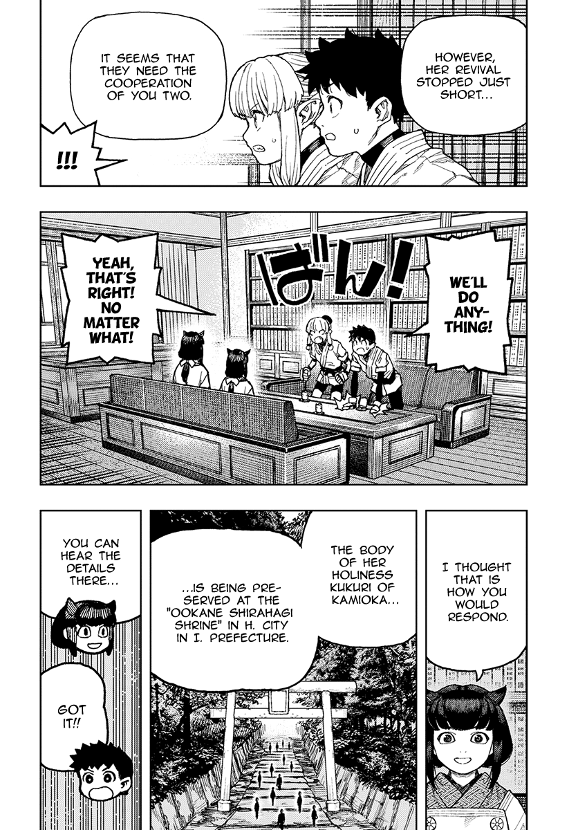 Tsugumomo - Chapter 133: Offering Thief