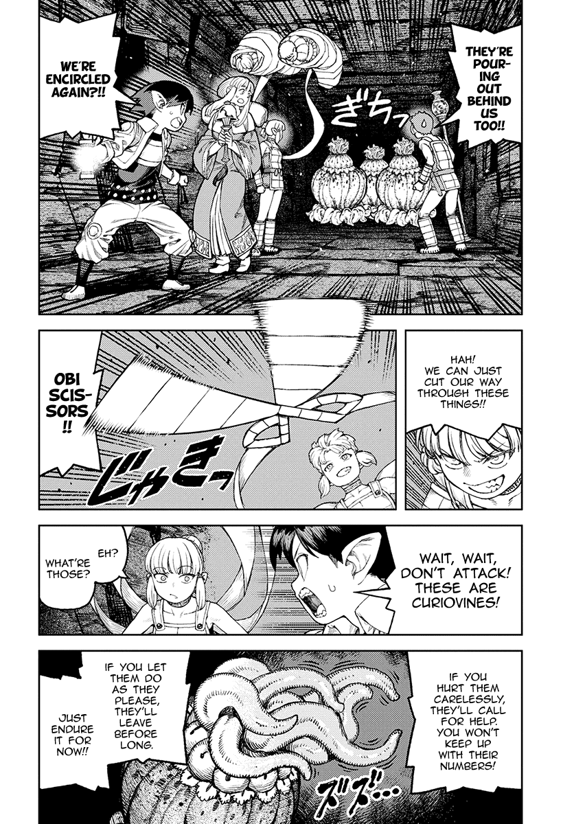 Tsugumomo - Chapter 117: Level Ups And Tentacles