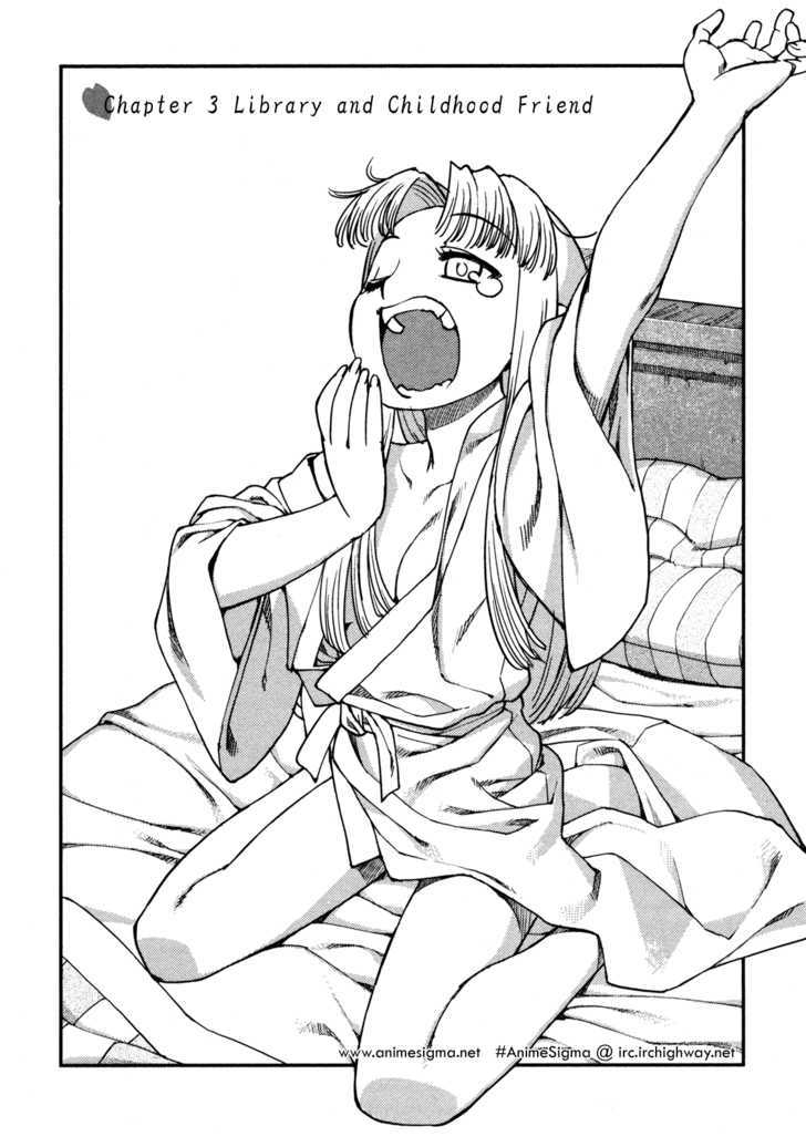 Tsugumomo - Chapter 3 : Library And Childhood Friend