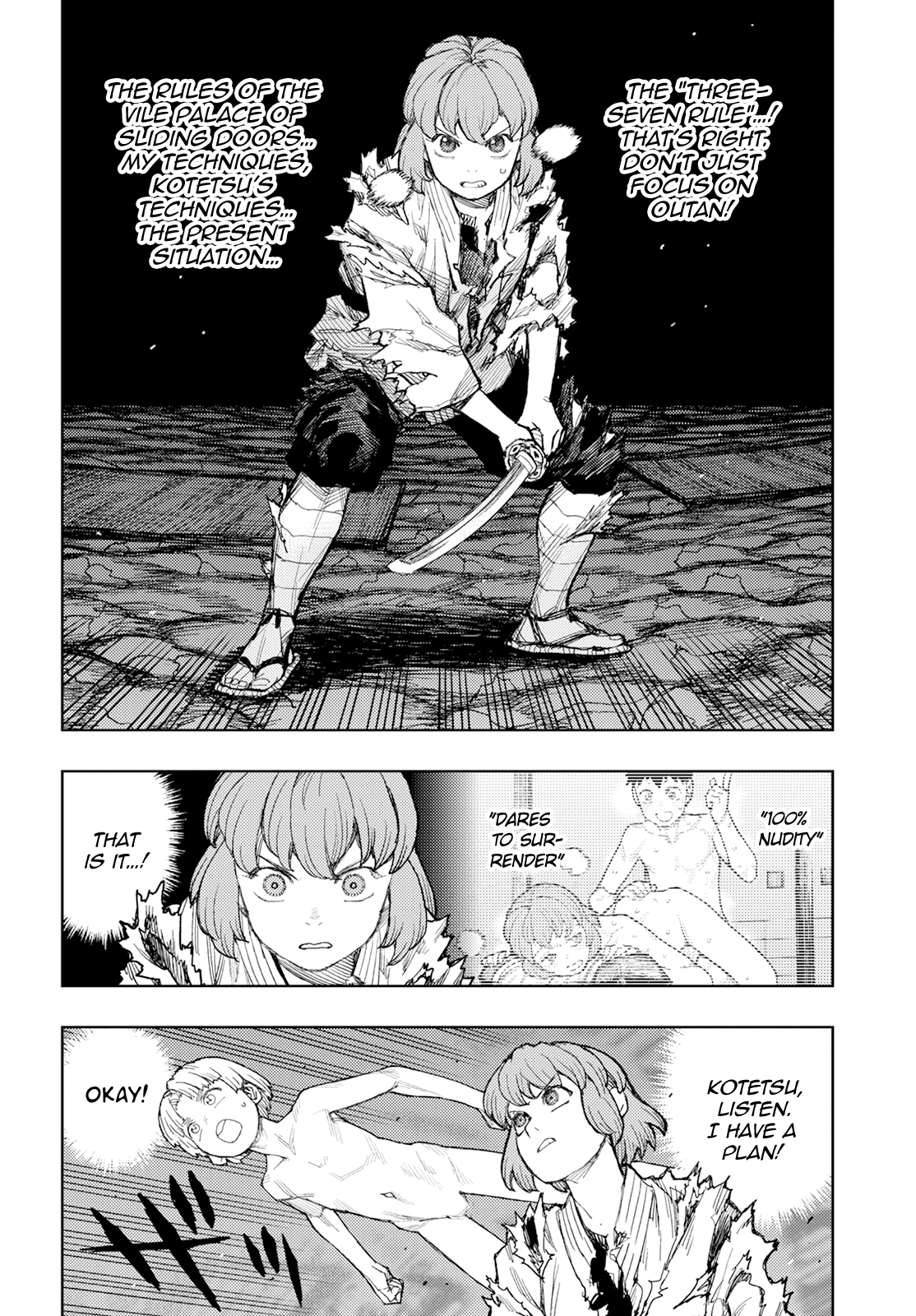 Tsugumomo - Vol.33 Chapter 164: Vile Palace Of Sliding Doors