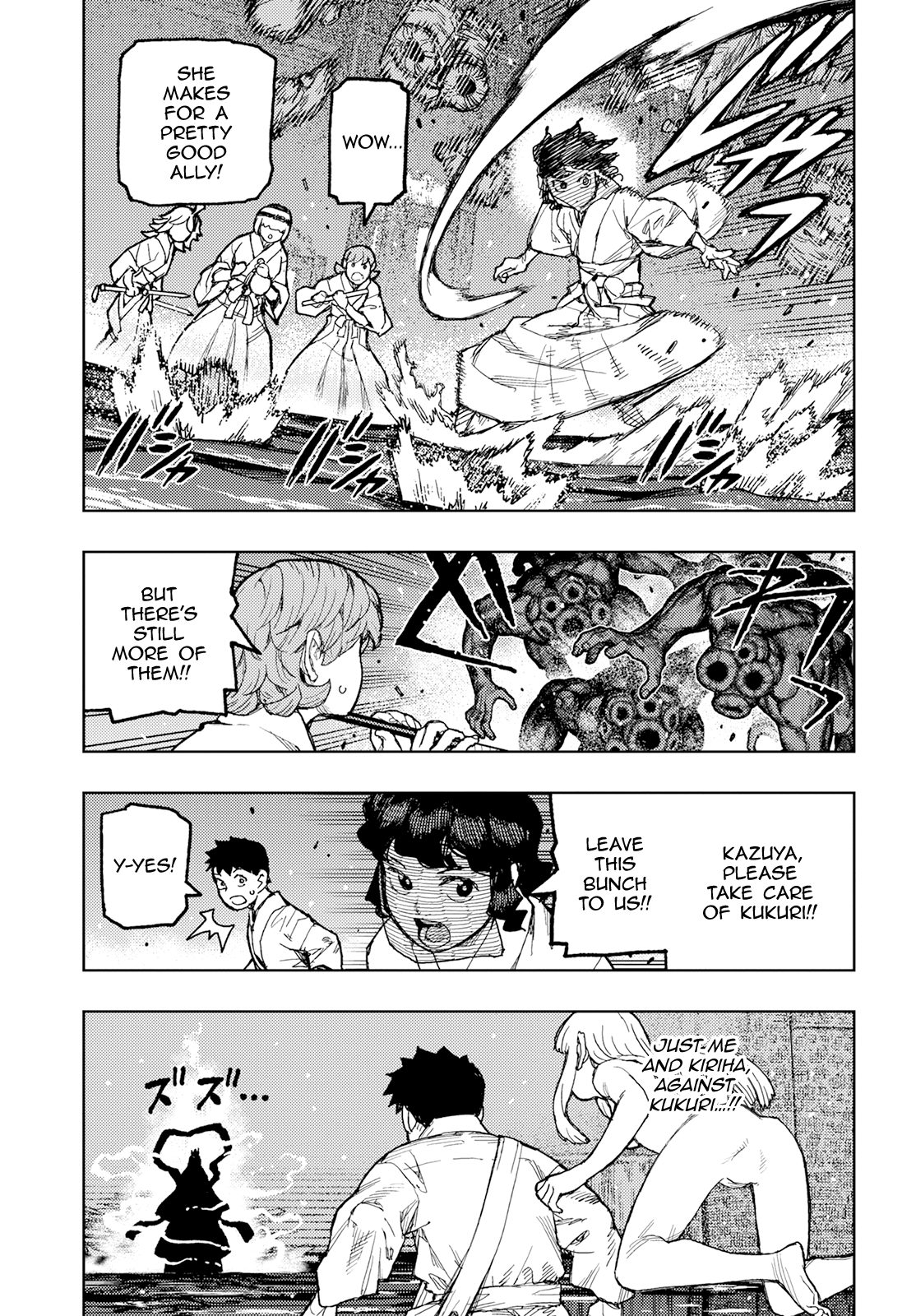 Tsugumomo - Chapter 151: Kukuri-Hime-No-Kami