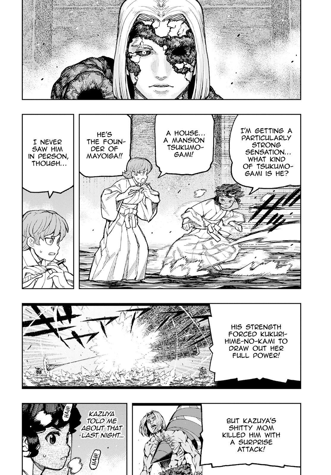 Tsugumomo - Chapter 151: Kukuri-Hime-No-Kami