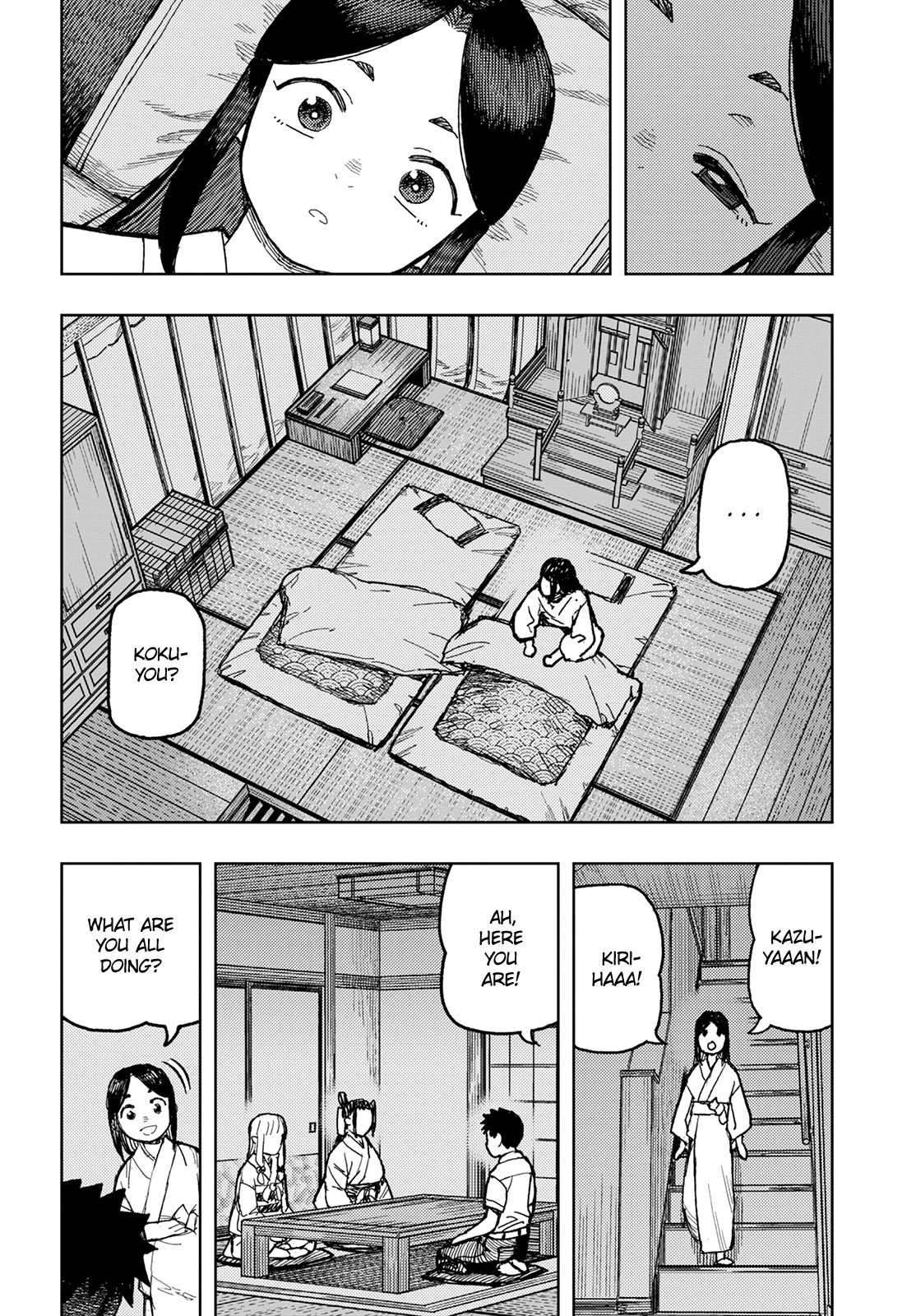 Tsugumomo - Chapter 150: Yomi Grand Mortuary