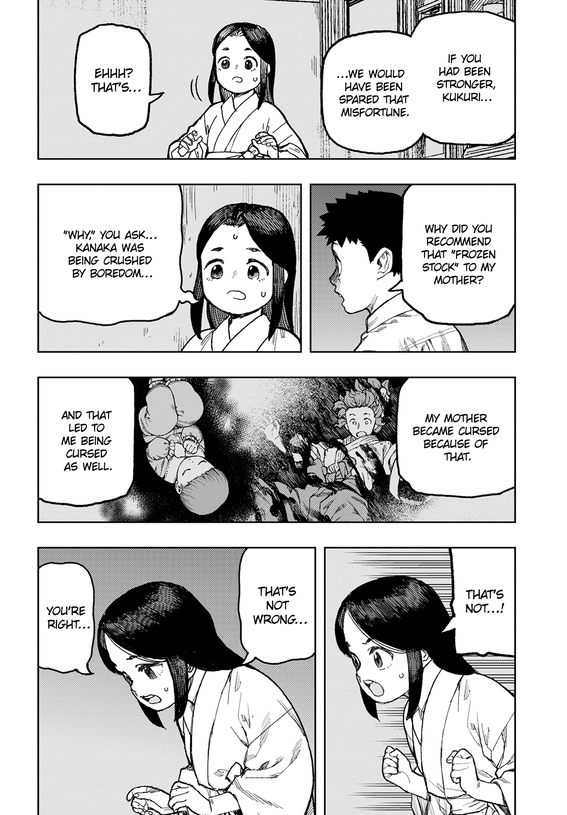 Tsugumomo - Chapter 150: Yomi Grand Mortuary