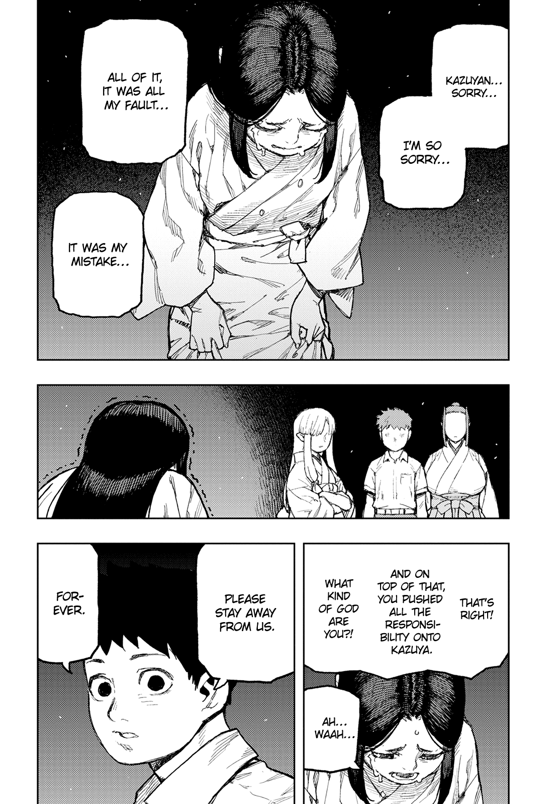 Tsugumomo - Chapter 150: Yomi Grand Mortuary