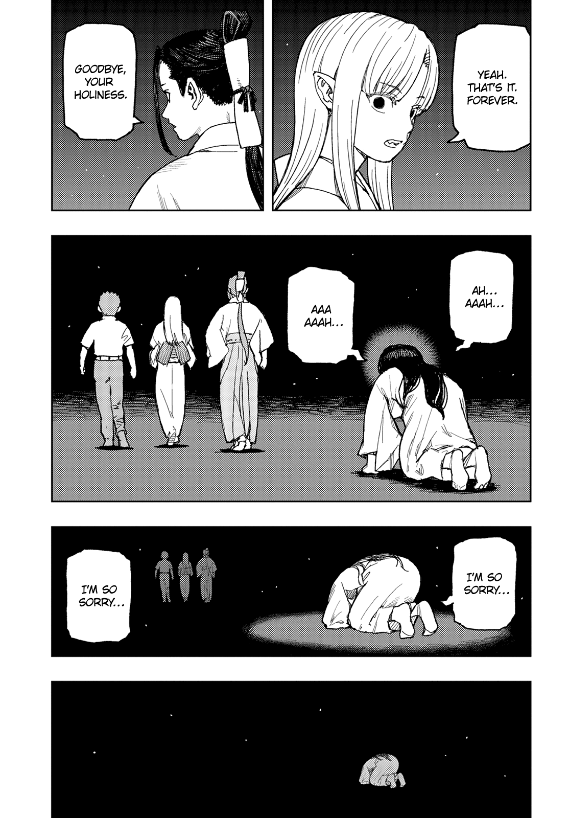 Tsugumomo - Chapter 150: Yomi Grand Mortuary