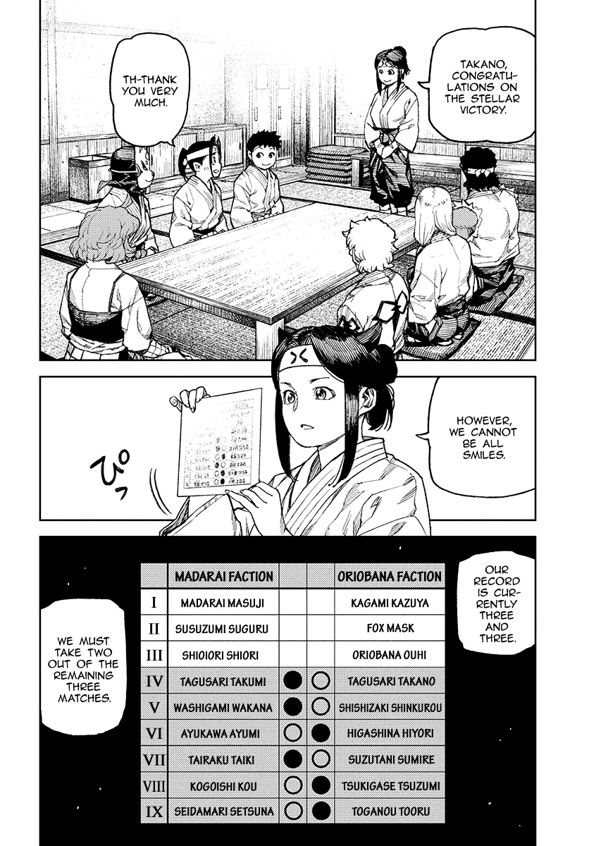 Tsugumomo - Chapter 98 : Explanation Of The Sixth Match