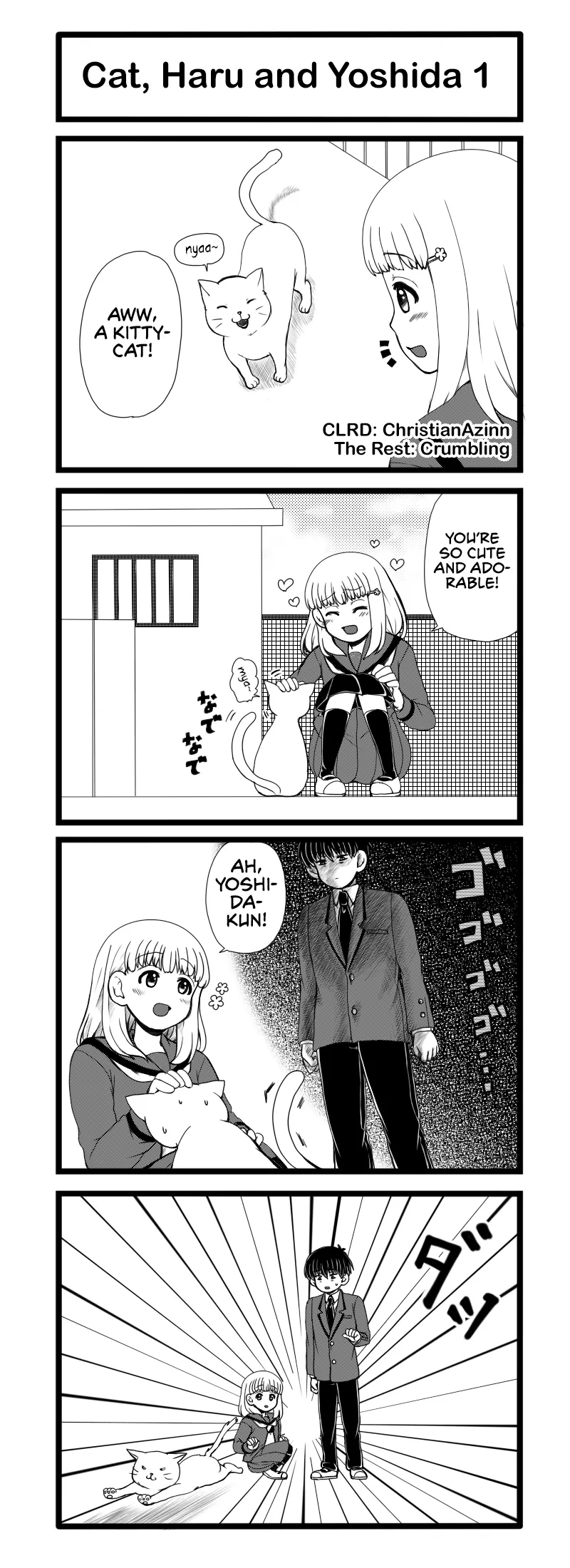 Mukuchina Yoshida-Kun - Chapter 9: Cat, Haru And Yoshida