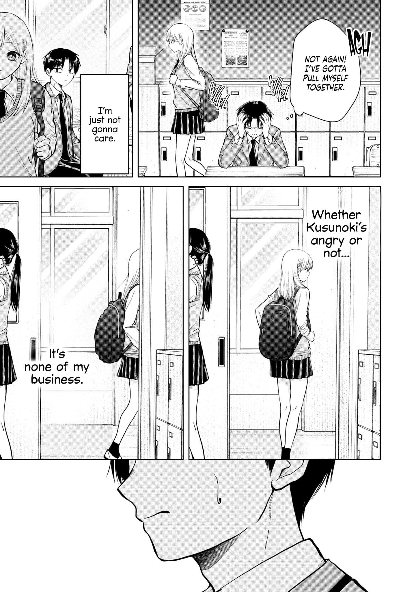 Kusunoki's Flunking Her High School Glow-Up - Chapter 5