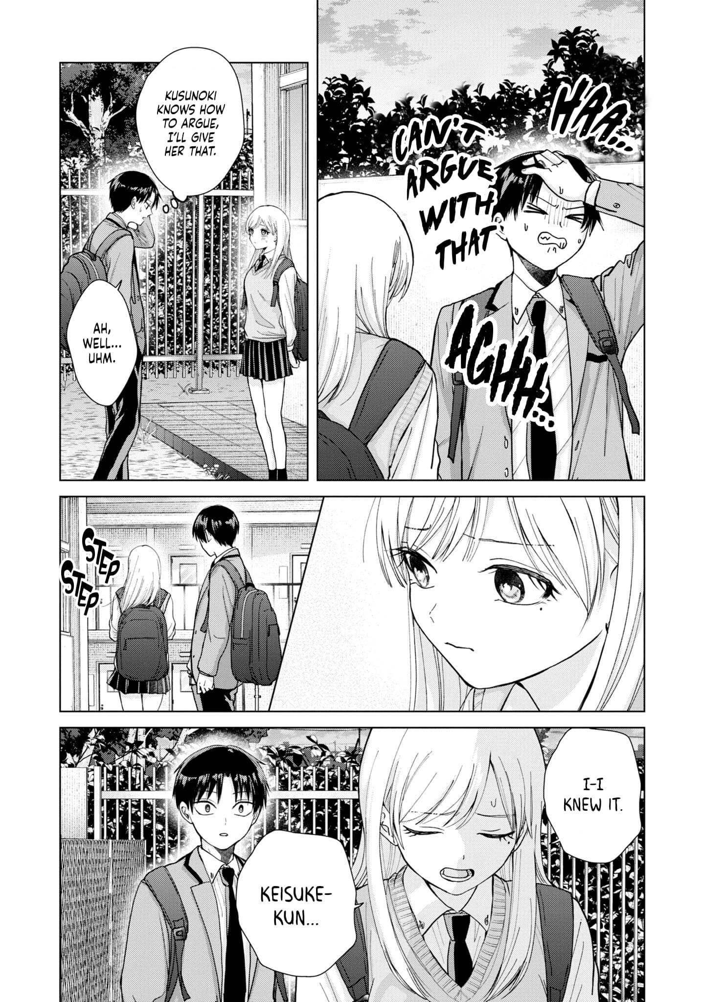 Kusunoki's Flunking Her High School Glow-Up - Chapter 5