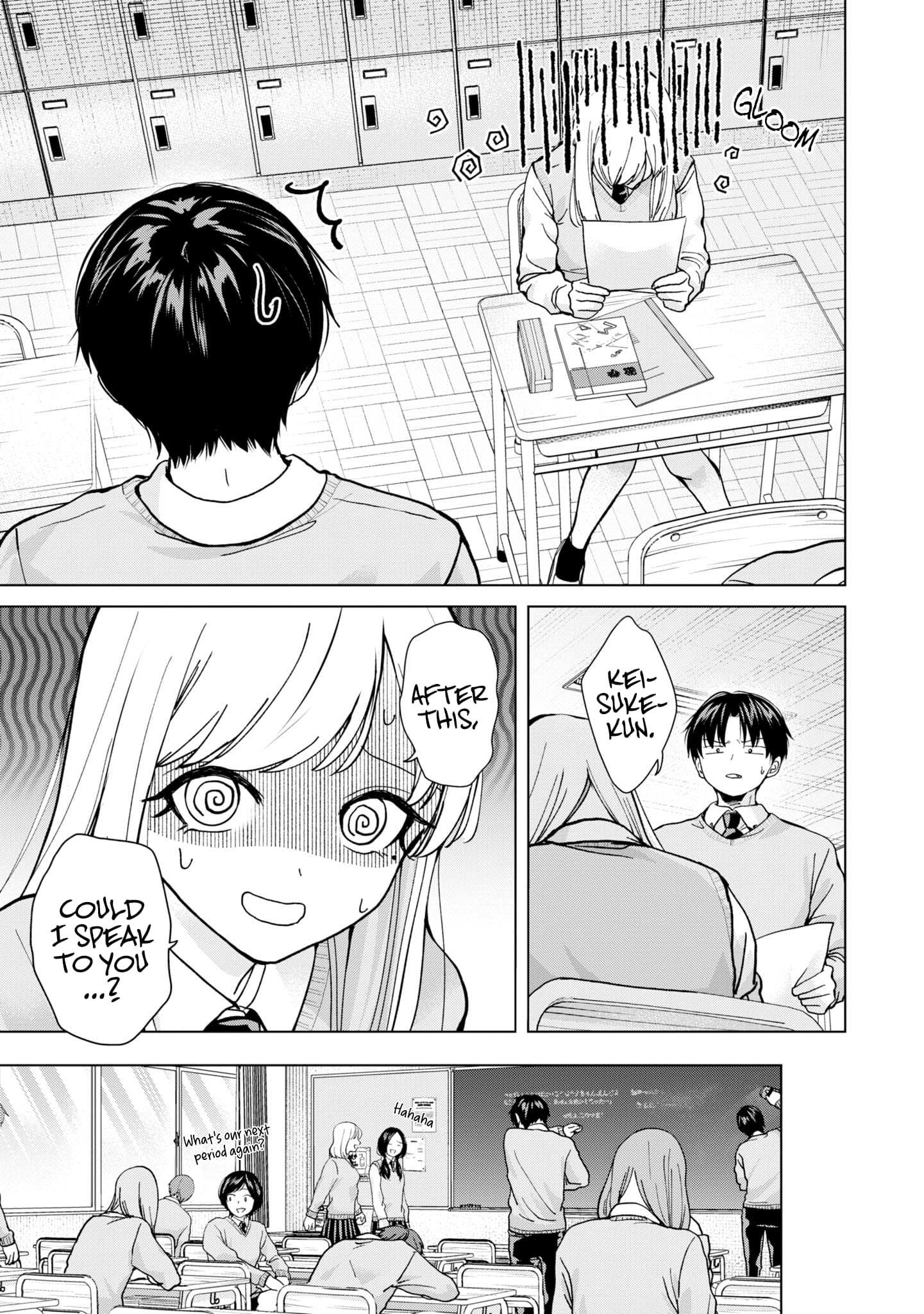 Kusunoki's Flunking Her High School Glow-Up - Chapter 14