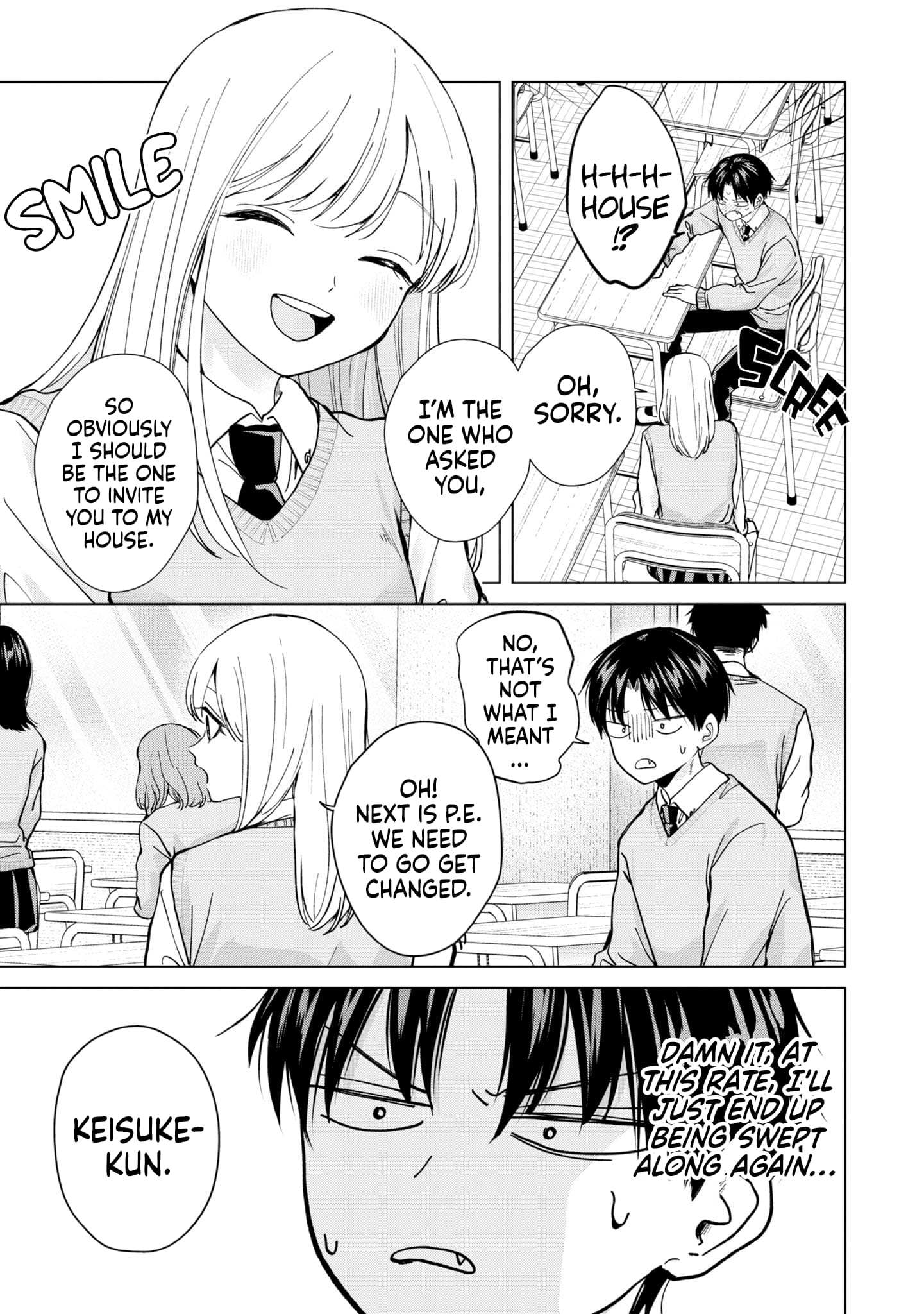 Kusunoki's Flunking Her High School Glow-Up - Chapter 14