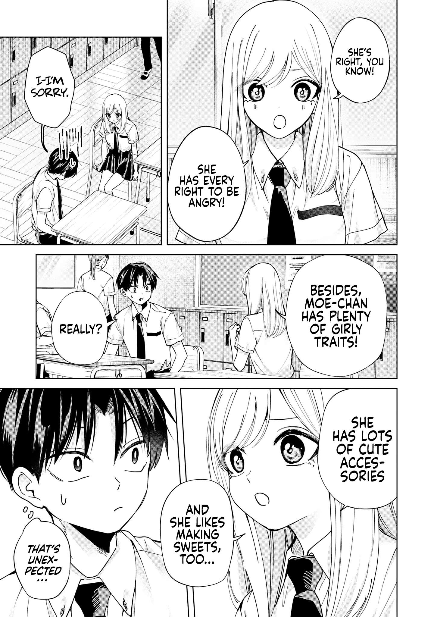 Kusunoki's Flunking Her High School Glow-Up - Chapter 20