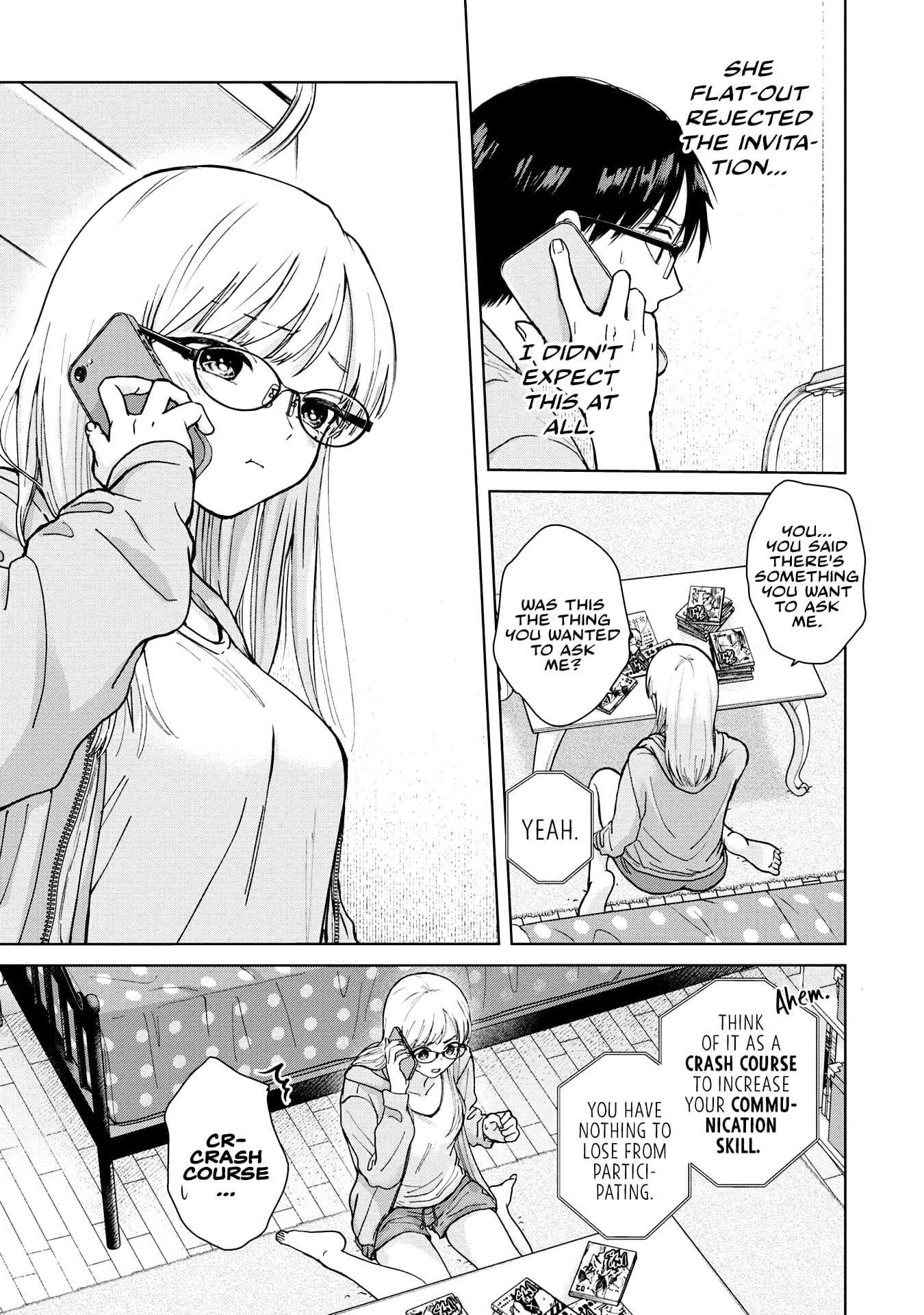 Kusunoki's Flunking Her High School Glow-Up - Chapter 4