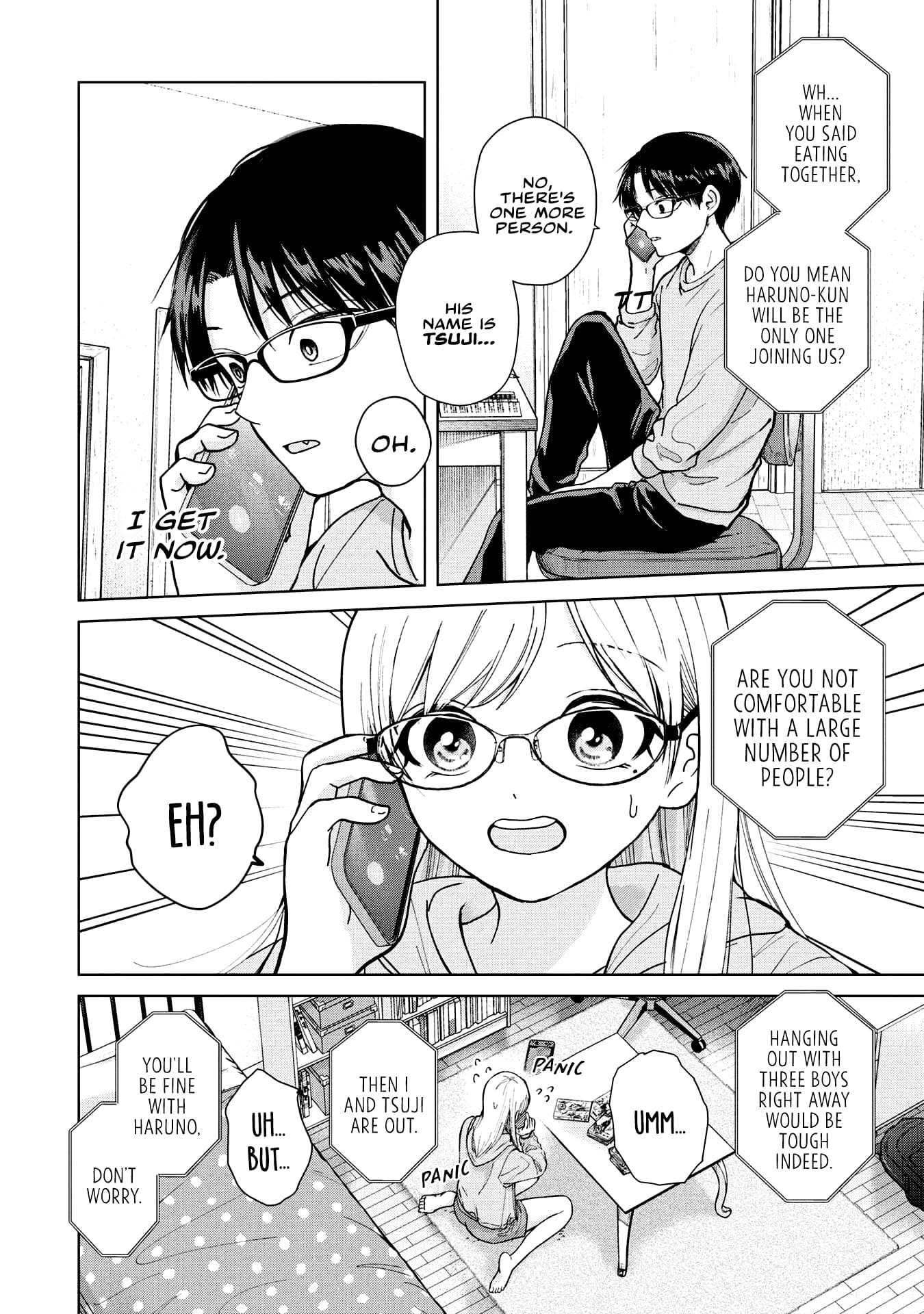 Kusunoki's Flunking Her High School Glow-Up - Chapter 4