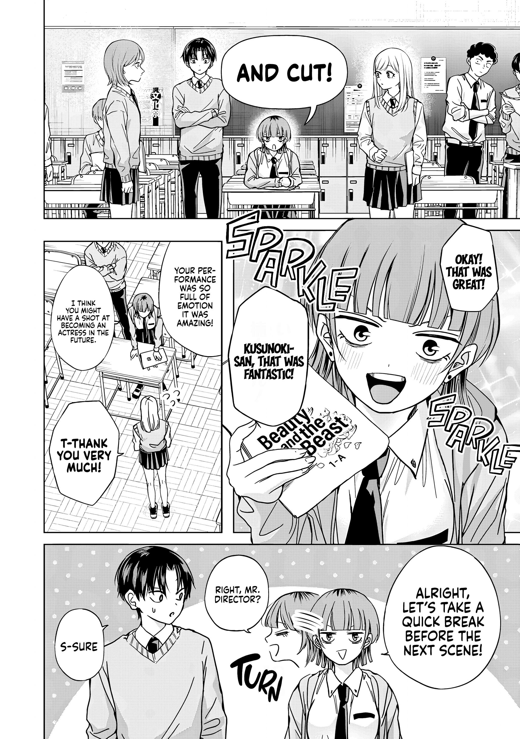 Kusunoki's Flunking Her High School Glow-Up - Chapter 33