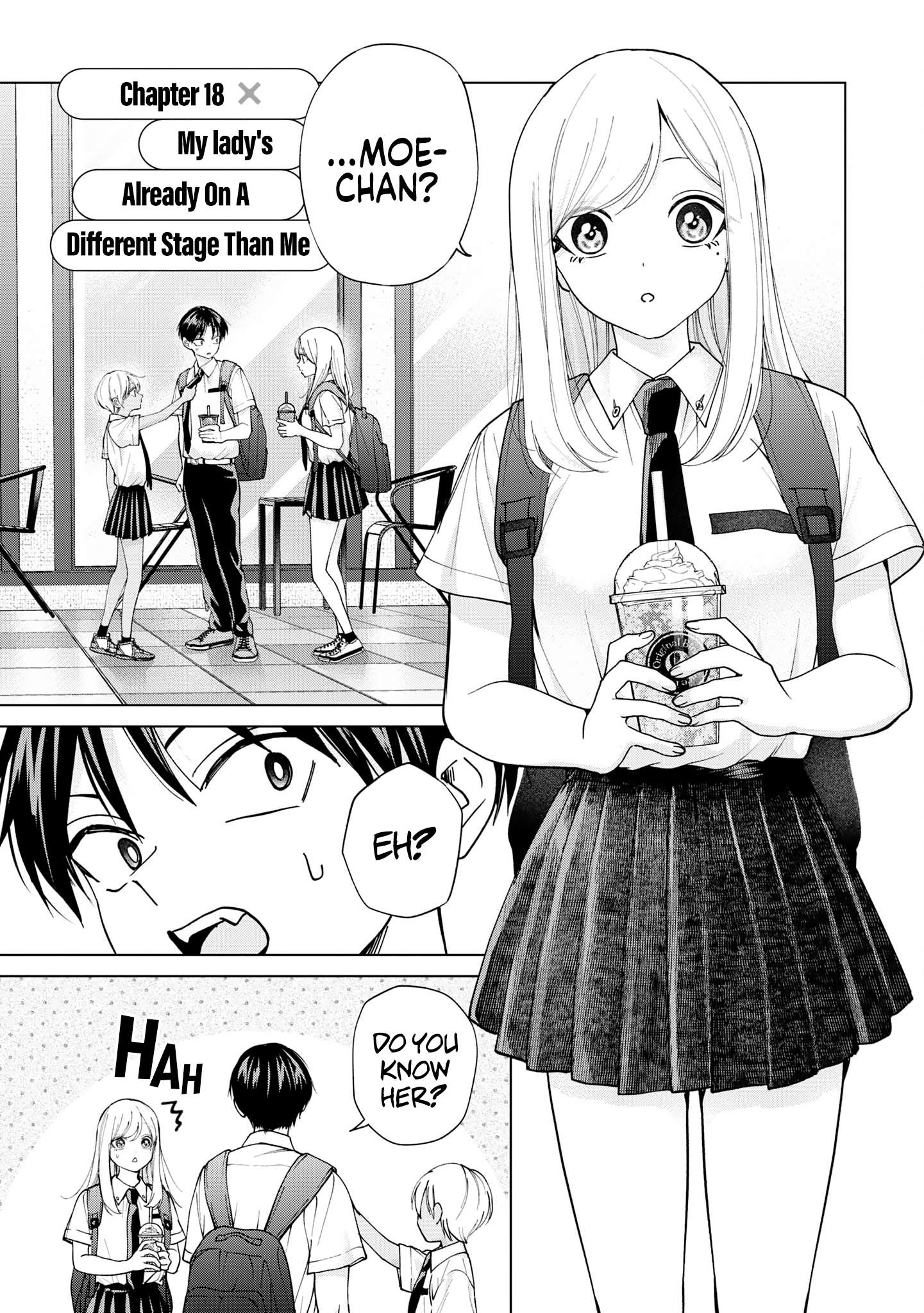 Kusunoki's Flunking Her High School Glow-Up - Chapter 18