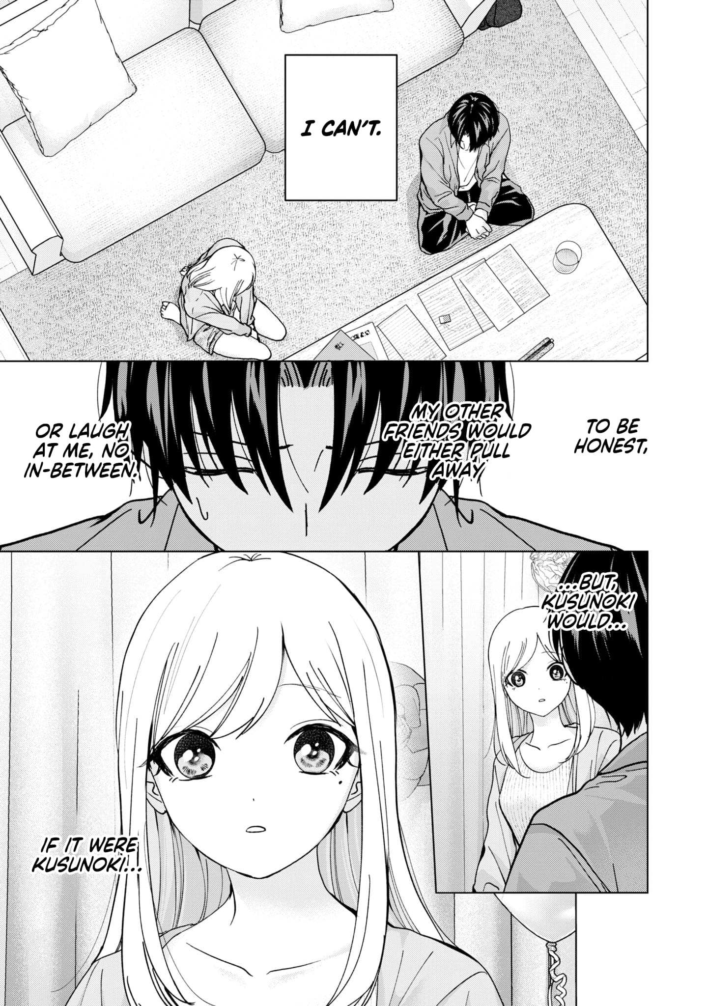 Kusunoki's Flunking Her High School Glow-Up - Chapter 15