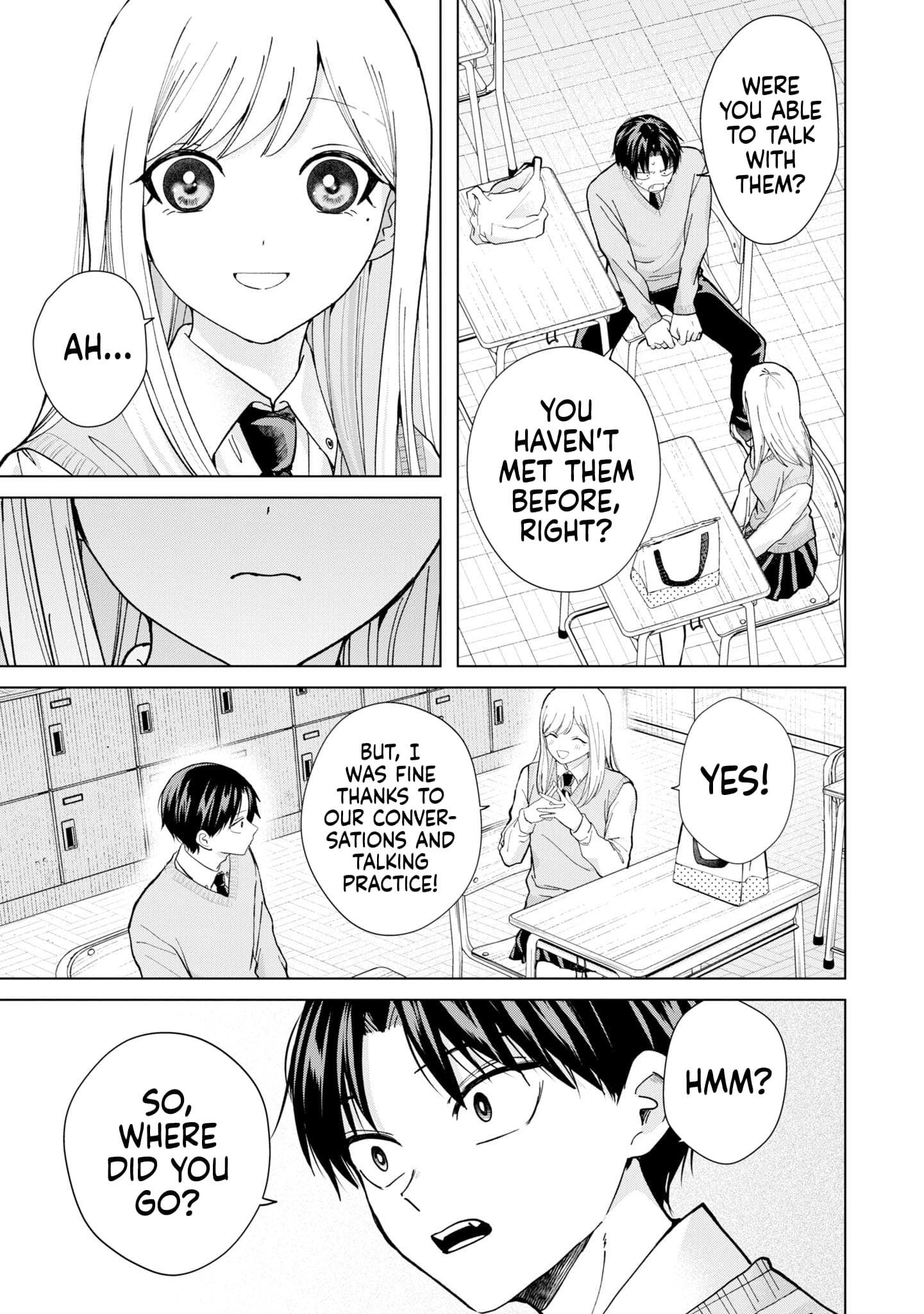 Kusunoki's Flunking Her High School Glow-Up - Chapter 12