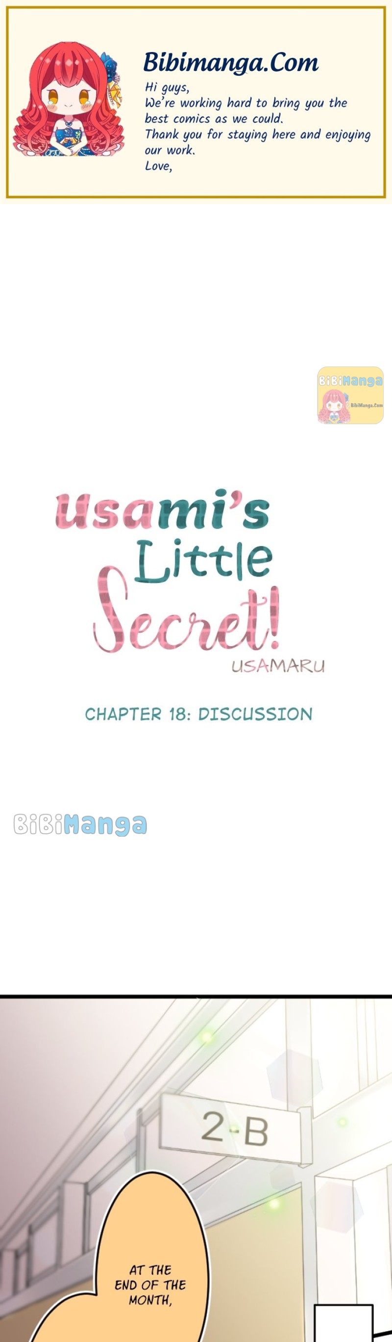 Usami’s Little Secret! - Chapter 18