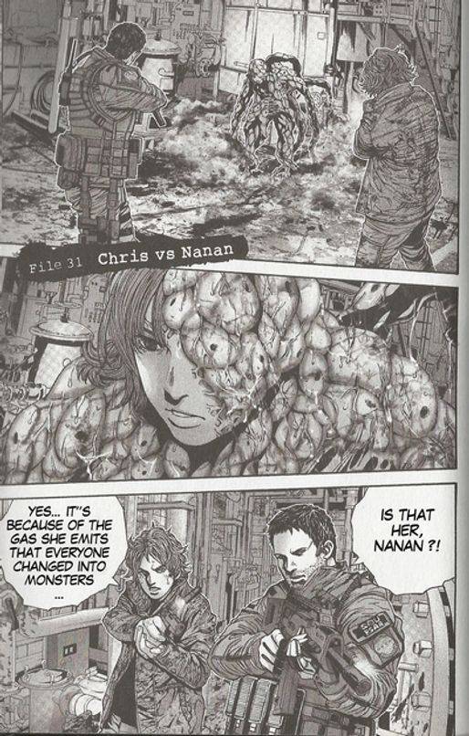 Biohazard - Marhawa Desire - Vol.4 Chapter 31: Chris Vs Nanan