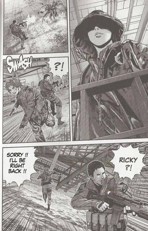 Biohazard - Marhawa Desire - Vol.4 Chapter 32: Ricky S Fight