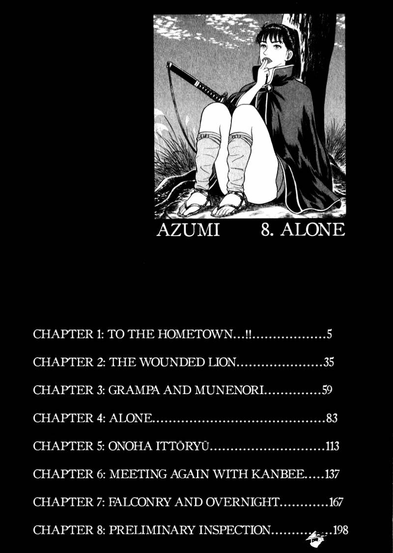 Azumi - Chapter 60 : To The Hometown ...!