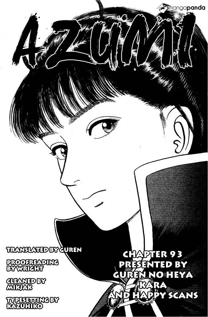 Azumi - Chapter 93 : My Name Is Sakon