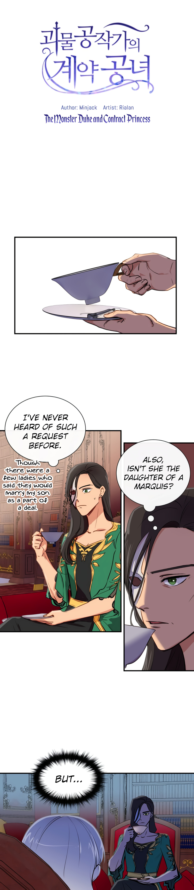 The Monster Duchess And Contract Princess - Chapter 8