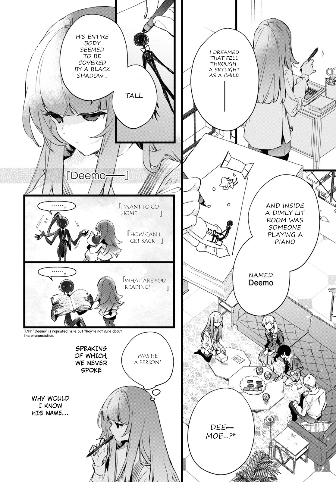 Deemo -Sakura Note- - Chapter 3.1: Episode 3 Part 1