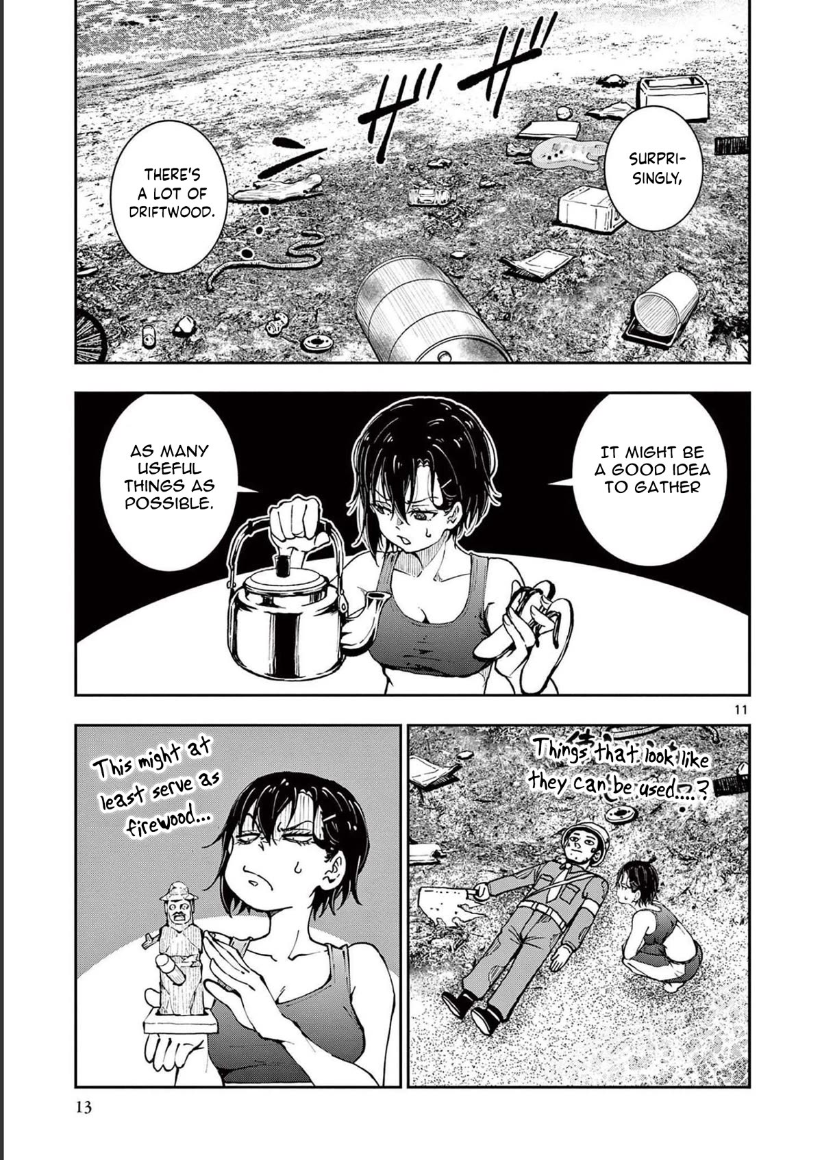 Zombie 100 ~100 Things I Want To Do Before I Become A Zombie~ - Chapter 43: Deserted Island Of The Dead