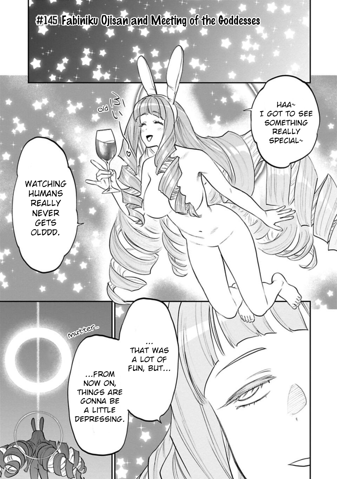 Fantasy Bishoujo Juniku Ojisan To - Chapter 145: Fabiniku Ojisan And Meeting Of The Goddesses