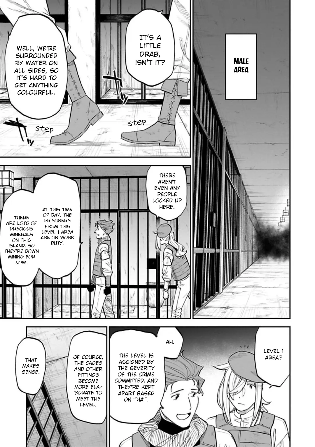 Fantasy Bishoujo Juniku Ojisan To - Vol.12 Chapter 162: Fabiniku Ojisan And Prison Island