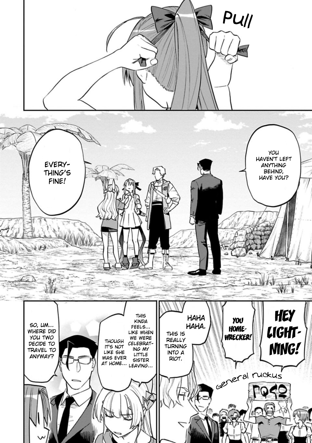 Fantasy Bishoujo Juniku Ojisan To - Chapter 144: Fabiniku Ojisan And Mixed Baths